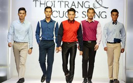 Xuống phố mùa đông, chồng mặc đồ gì?