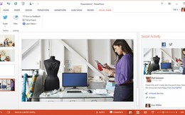 Powerpoint chia sẻ lên mạng xã hội như Slideshare