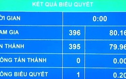 102 đại biểu vắng mặt không biểu quyết phân bổ ngân sách trung ương