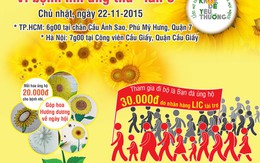 Mời tham dự Ngày hội hoa hướng dương  “Vì bệnh nhi ung thư” 2015