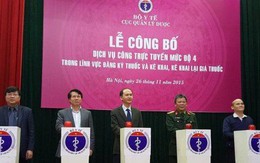 Dịch vụ công trực tuyến cấp số đăng ký, quản lý giá thuốc