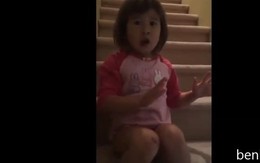 Nhói tim clip bé gái "dạy" ba mẹ đừng li hôn
