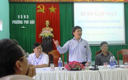 "Nếu không thực hiện cam kết, tôi không xứng làm chủ tịch TP Huế"