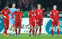 Bayern Munich lần đầu bại trận tại Bundesliga