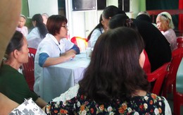 Khám bệnh nhân đạo để bán  thực phẩm chức năng