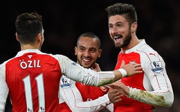 Walcott và Giroud ghi bàn, Arsenal hạ gục Manchester City