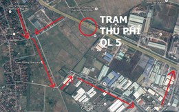 Phí tăng, nhiều xe né trạm thu phí quốc lộ 5