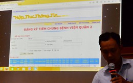 TP.HCM: Đăng ký tiêm văcxin 5 trong 1 qua tổng đài 1080