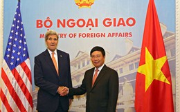 Bộ trưởng ngoại giao Việt Nam điện đàm với ngoại trưởng Mỹ
