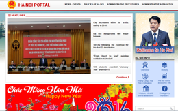 Hà Nội ra mắt giao diện mới chuyên trang thông tin tiếng Anh
