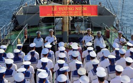 ​Tưởng niệm anh hùng liệt sĩ hi sinh ở Trường Sa