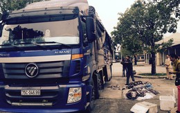Bắt xe tải chở hơn 20 tấn mực khô bốc mùi thối