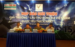 Giải thưởng "Cầu thủ bóng đá VN được yêu thích nhất"