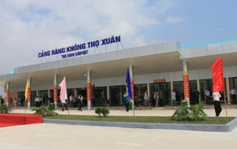 ​Đề nghị nâng cấp sân bay Thọ Xuân thành cảng quốc tế