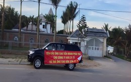 Khởi tố vụ án căng băng rôn đòi nợ công ty bất động sản