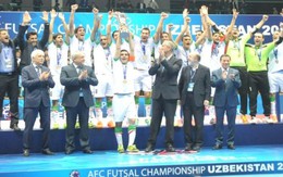Điểm tin sáng 22-2: Iran lần thứ 11 vô địch futsal châu Á