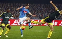 Điểm tin sáng 23-2: Hòa Milan, Napoli không thể đòi lại ngôi đầu bảng