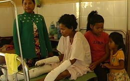 Bị chồng cũ đánh trọng thương vứt trong rừng