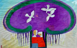21 họa sĩ triển lãm “Nhân dân - Tranh trên báo cũ”