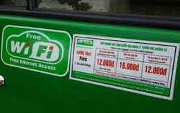 TP.HCM, Đà Nẵng và Hà Nội có 1.000 taxi gắn wifi 