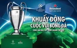 “Cùng Gullit và Puyol trải nghiệm Cúp UEFA Champions League”