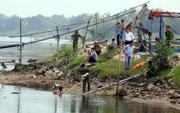 Một cảnh sát hình sự hi sinh khi truy bắt “cát tặc”