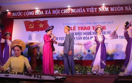 Vinh danh 8 “báu vật nhân văn sống”