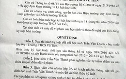 Thái Bình: Đuổi học 3 HS vì... tiểu bậy trong trường