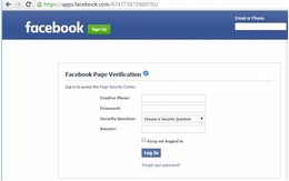 ​Cảnh giác trò mạo danh Facebook cướp tài khoản