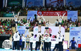 Sinh viên đam mê cheerleading