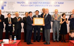 Trao quyết định thành lập ĐH Fulbright Việt Nam