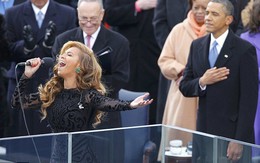 Siêu sao thế giới Beyonce, Lady Gaga hát quốc ca ra sao?