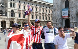 Milan tràn ngập nụ cười
