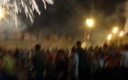 Pháo hoa rơi trúng đám đông ở Nga, 10 người bị thương