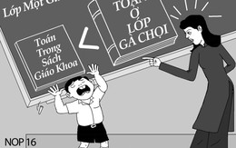Học trò trụi lông, xệ cánh...