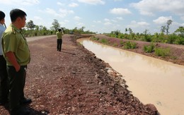 Kiểm tra doanh nghiệp đào hào chặn voi rừng