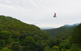 Làm Tarzan ở thác Datanla