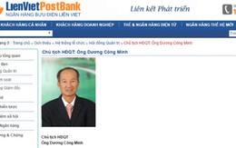 LienVietPostBank rút quyết định ưu tiên tuyển con cháu họ Dương