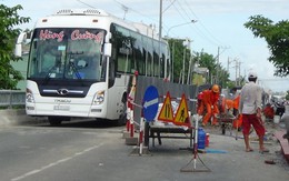 Kẹt xe 6km liên tục trên tuyến quốc lộ 91