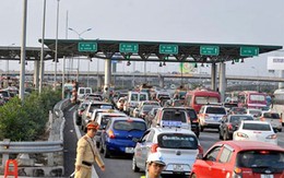 Gây kẹt xe ở trạm thu phí, phạt 40 triệu đồng