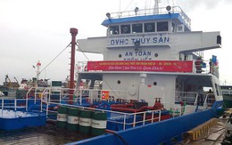 ​Tàu dịch vụ hậu cần vỏ thép hơn 50 tỉ đồng xuất bến