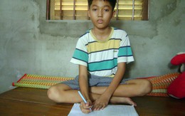 ​Xót xa cậu học trò bỏ học