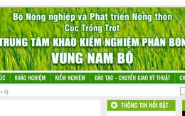 Cách chức giám đốc Trung tâm phân bón vùng Nam Bộ