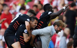 ​Liverpool hạ Arsenal sau cuộc rượt đuổi nghẹt thở