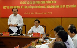 Thủ tướng lưu ý việc “xin” giao dự toán thấp