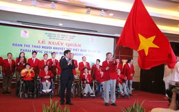 Đoàn VN xuất quân dự Paralympic 2016: Lên đường may mắn