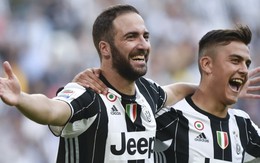 ​Higuain tỏa sáng, Juventus thắng trận thứ ba liên tiếp