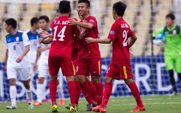 Hạ Kyrgyzstan 3-1, U-16 VN đoạt vé vào tứ kết