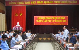 Lãnh đạo TP.HCM thăm và làm việc tại tỉnh Điện Biên