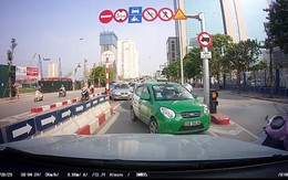 ​Đề nghị xử lý vụ hai xe khách đánh võng, chèn nhau trên cầu